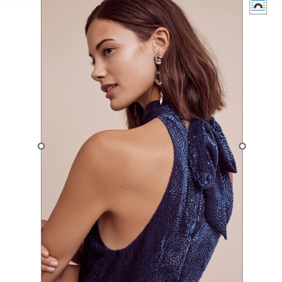 Anthropologie Elevenses Velvet Nova Jumpsuit - Picture 6 of 11